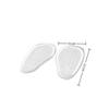 1Pair Women Soft Silicone Gel Cushion Insoles Metatarsal Support Insert Pad Shoes Insoles