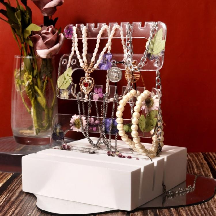 Display Stand Epoxy Molds Earring Storage Holder Resin Casting Mould for Jewelry