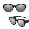 Women Men That Can Be Worn Over Other Glasses for Driving Riding Fit Over Glasses Sunglasses Cat Eye Shades Wrap Around