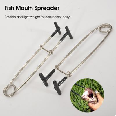Attrezzatura Portatile a Forma di T per Aprire la Bocca del Pesce Pinza per Bocca del Pesce Non Facile da Rompere per la Pesca