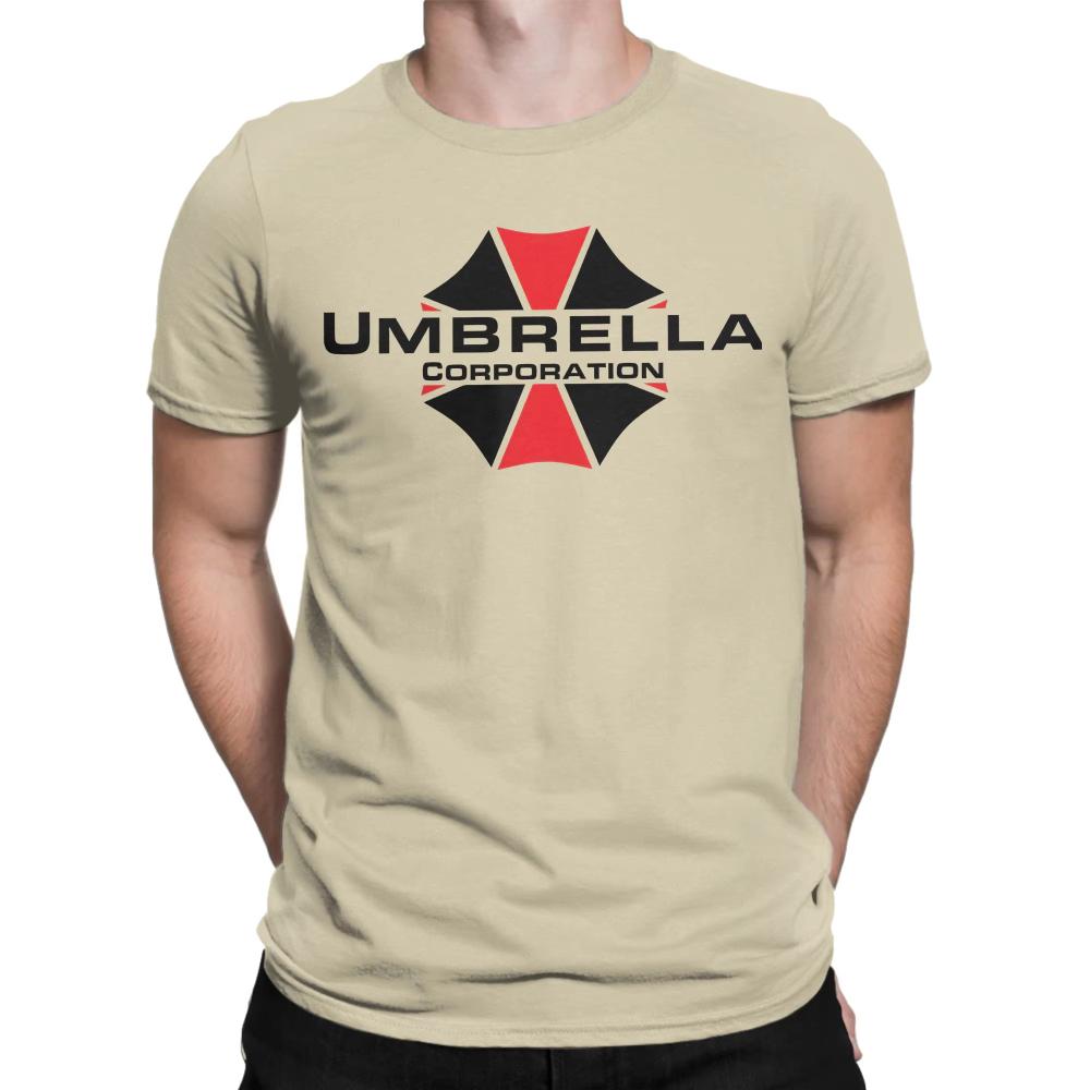 Umbrella Corporation Logo Pánská Dámská Trička Vtipná Trička Krátký Rukáv Kulatý Výstřih Pánské Tričko Čistá Bavlna Dárek k Narozeninám Oblečení