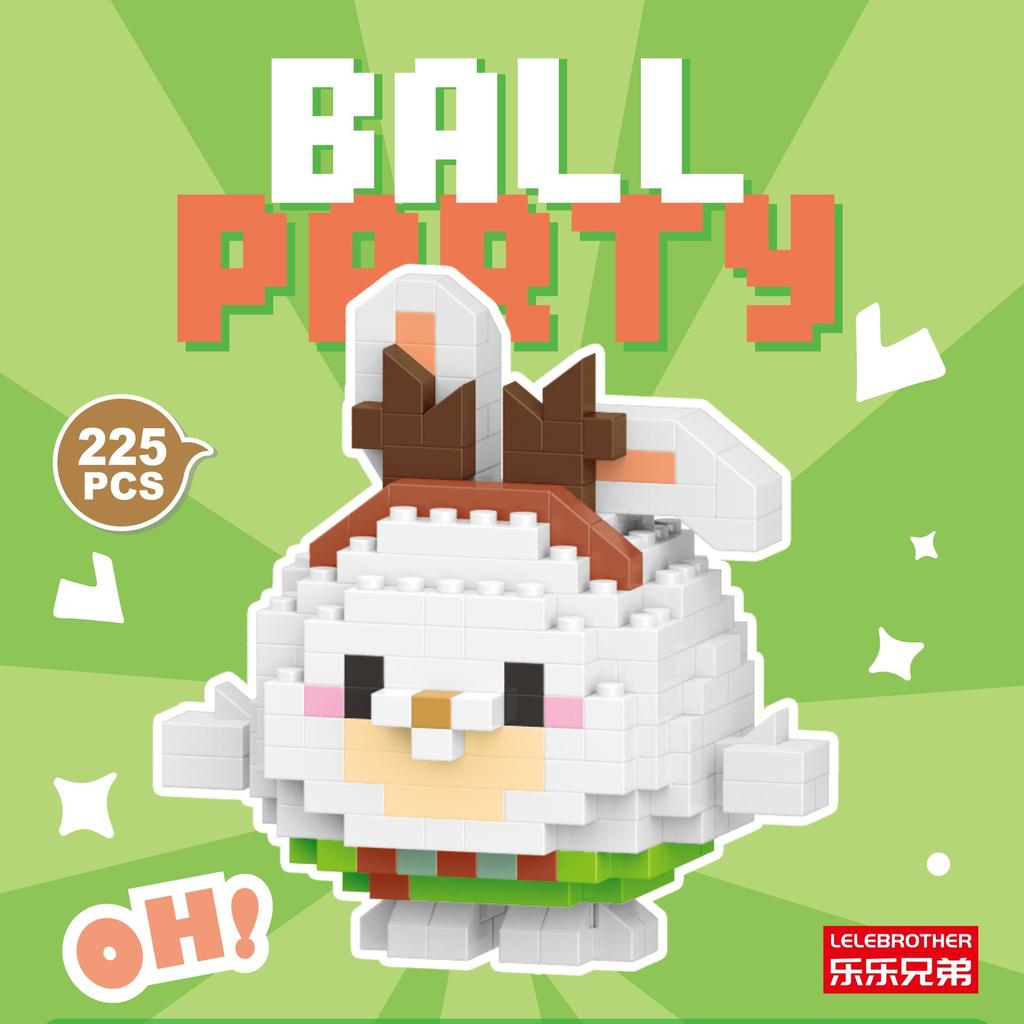 Small Animal Doll Series Micro Particle Building Block Children's Assembled Toys