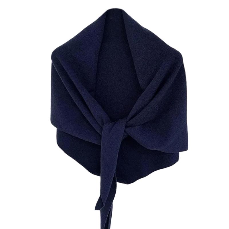 Versatiles Knitted Shawl Light weight Capes Fashionable Breathable Ponchos Warm Winter Accessory