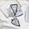 2025 Neckerchief Female Luxury Square Scarf for Women Silk Shawl Satin Hijab Fashion Wraps Hair Bands Ribbon Headband Bandana