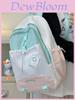 Minimalist Nylon Backpack For Women With Design And Laptop Storage For School Use