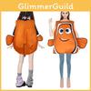 Finding Nemo Character Costume With Polyester Material For Cosplay And Parties