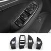 For Cadillac CT5 2020-23 Carbon Fibre ABS Window Lift Glass Switch Button Panel