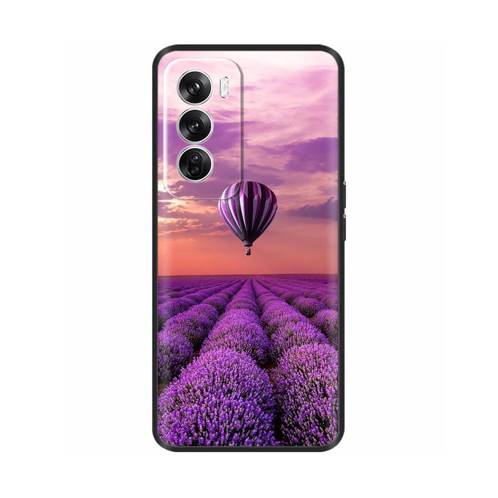 For OPPO Reno12 Reno 12 Pro 12Pro Case Silicon Phone Back Cover for OPPO Reno 12 Cases Reno12 Pro Soft Black Bumper Coque Para