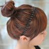 Hot Men Women Metal Wavy Hair Head Hoop Sport Headband Cool Accessory Gift