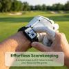4pcs Manual Counting Dial Golf Stroke Counter Easy-Press Button Tally Counter  Referee Use