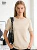 Women T-shirts 2026 Summer Tops Solid Short Sleeve Loose O-neck Casual Ladies Shirts Harajuku Korean Woman Tshirts