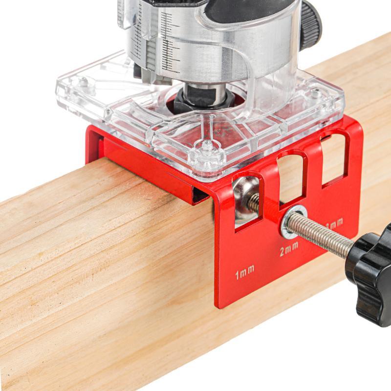 Heavy Duty Door Lock Mortising Jig Kit Wood Door Hinge Installation Locator For Wooden Door Lock Hole Drilling