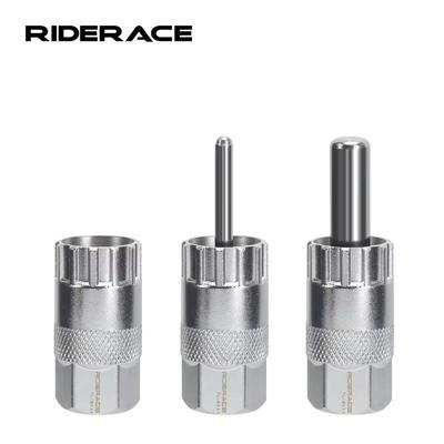 RIDERACE Bicycle Cassette Locking Ring Removal Install Tool Bike Flywheel Remover Freewheel Sprocket Extractor MTB Repair Tools