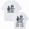 Summer Fashion Trendy Tee Usher Chris Brown R&B Tour 2026 T-shirt Man Woman Harajuku Short Sleeve O-neck Casual Shirt