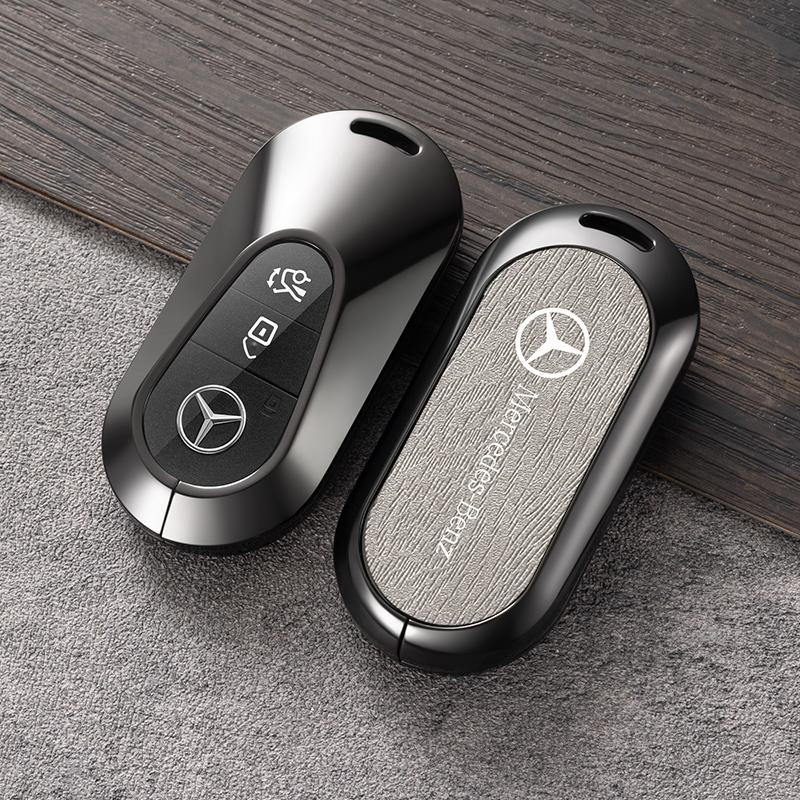 CRS1 Zinc Alloy Car Remote Key Case Cover Shell For Mercedes Benz C S A Class W206 W223 S350 C260 C300 S400 S450 S480 S500 Accessory