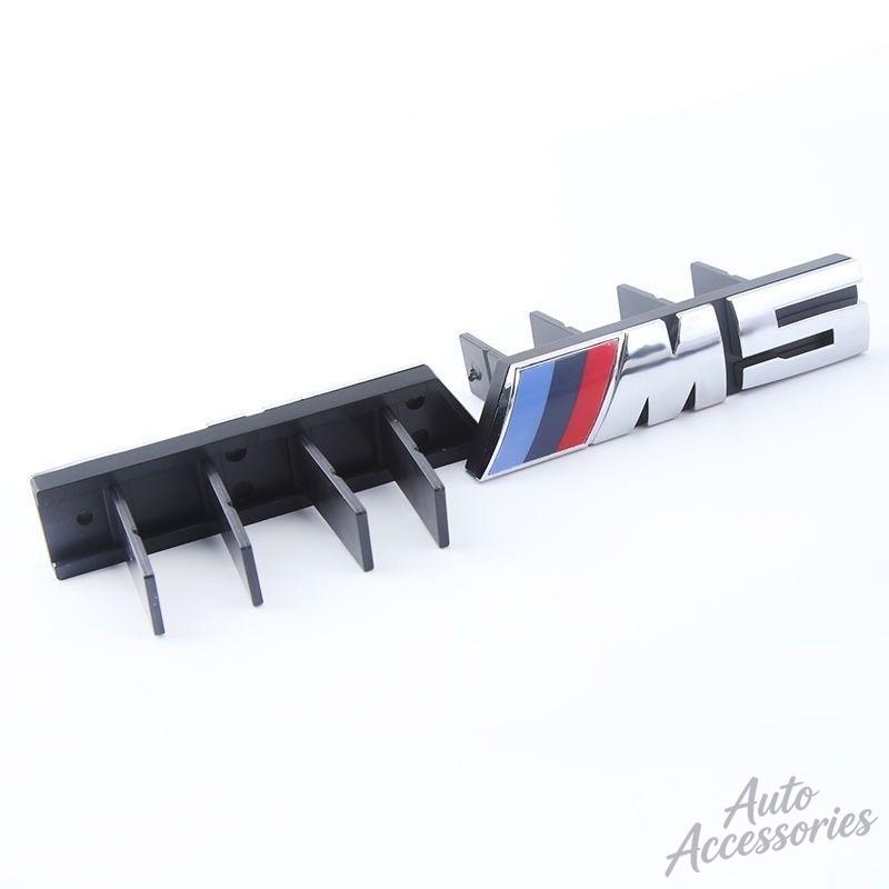 3D ABS M Sport Car Styling Front Grille Emblem Badge Modification Accessories for BMW M E46 E36 E60 E90 F30 G20 X5 1 X2 X3 M3 M6 AS4
