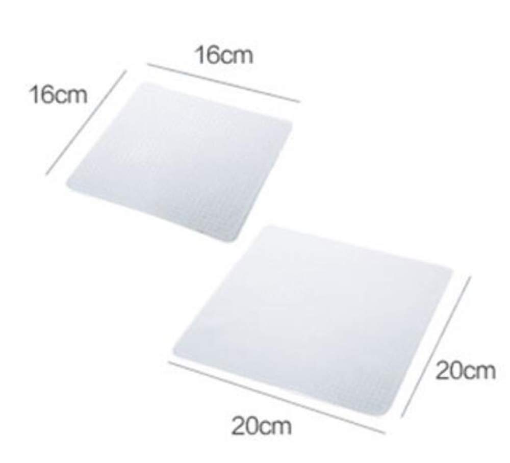 HJ Silicone Wrap, Reusable, Refrigerator-Safe, 5-Pack (3030cm)