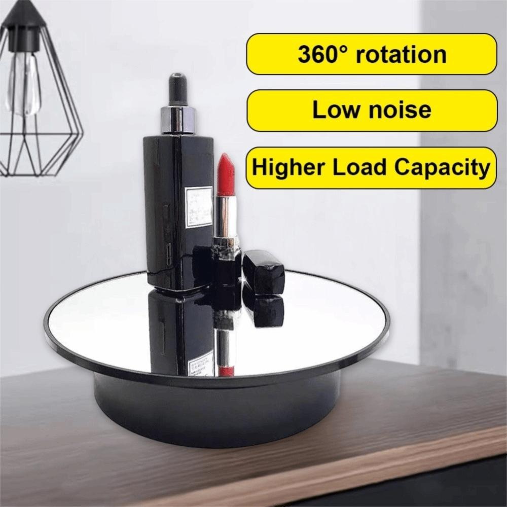 Motorized Rotating Turntable 360° Rotation Jewelry Display Platform Photography