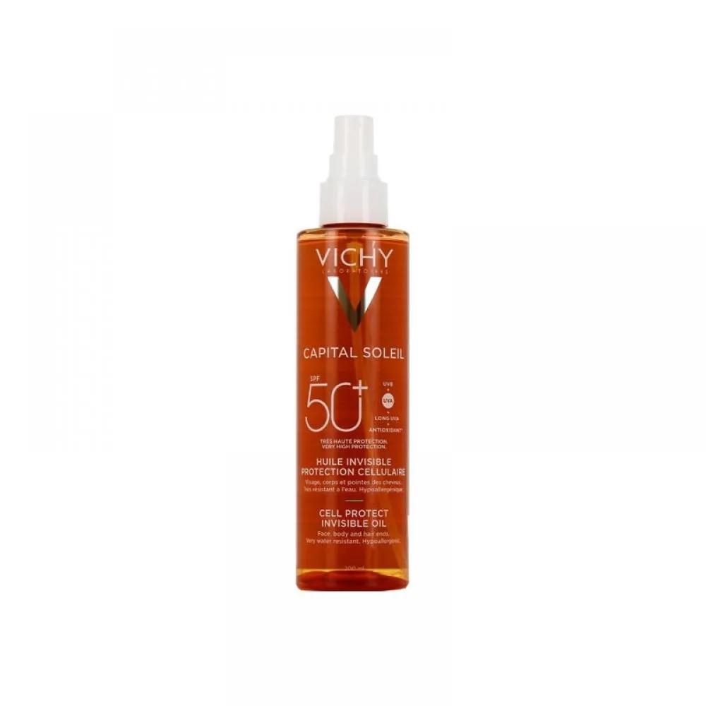Vichy Capitale Soleil Invisible Cell Protection Oil SPF50+ 200ml