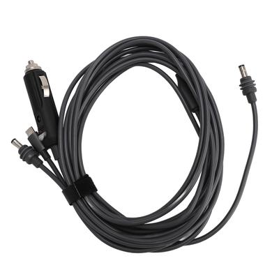 3 In 1 Satellite DC Power Cable IP68 Water Resistant DC Type C 12V 24V Car Charger To DC Charging