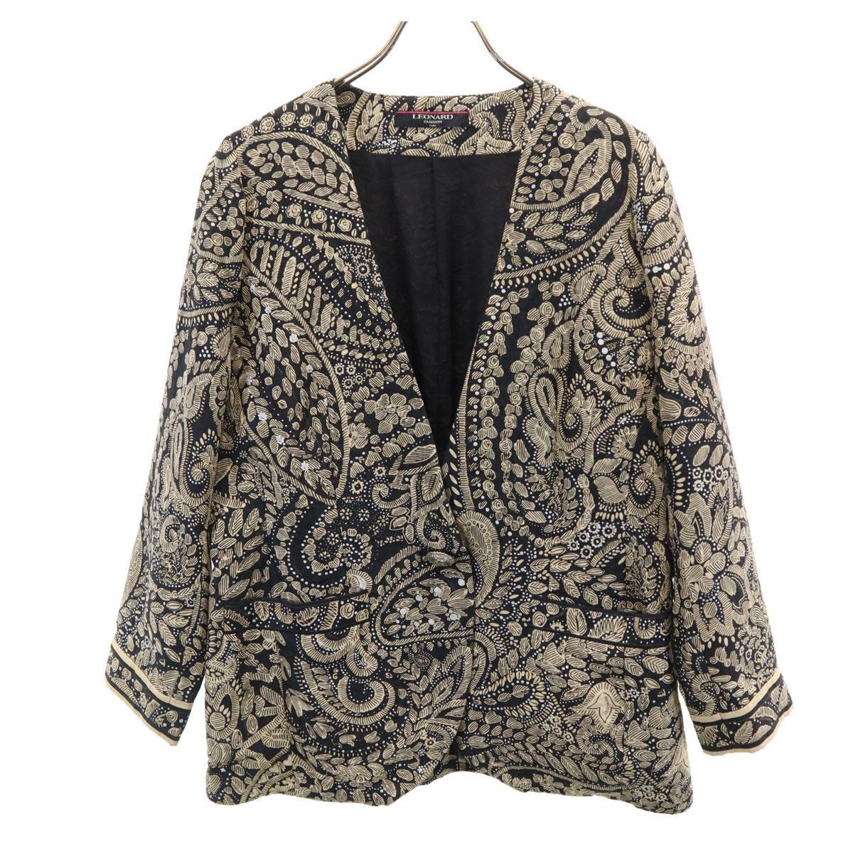 

LEONARD Комбинезон ручка Без цвета Куртка 13AR Черная серия Женский Б/у