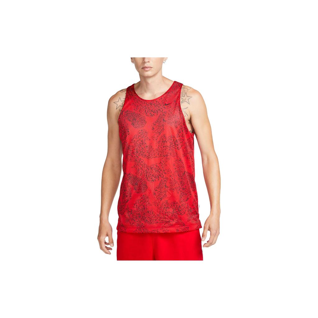 Nike Dri-FIT Standard Issue Reversible Quick-Dry Basketball Tank Top Men Tops University-Red FB7056-657