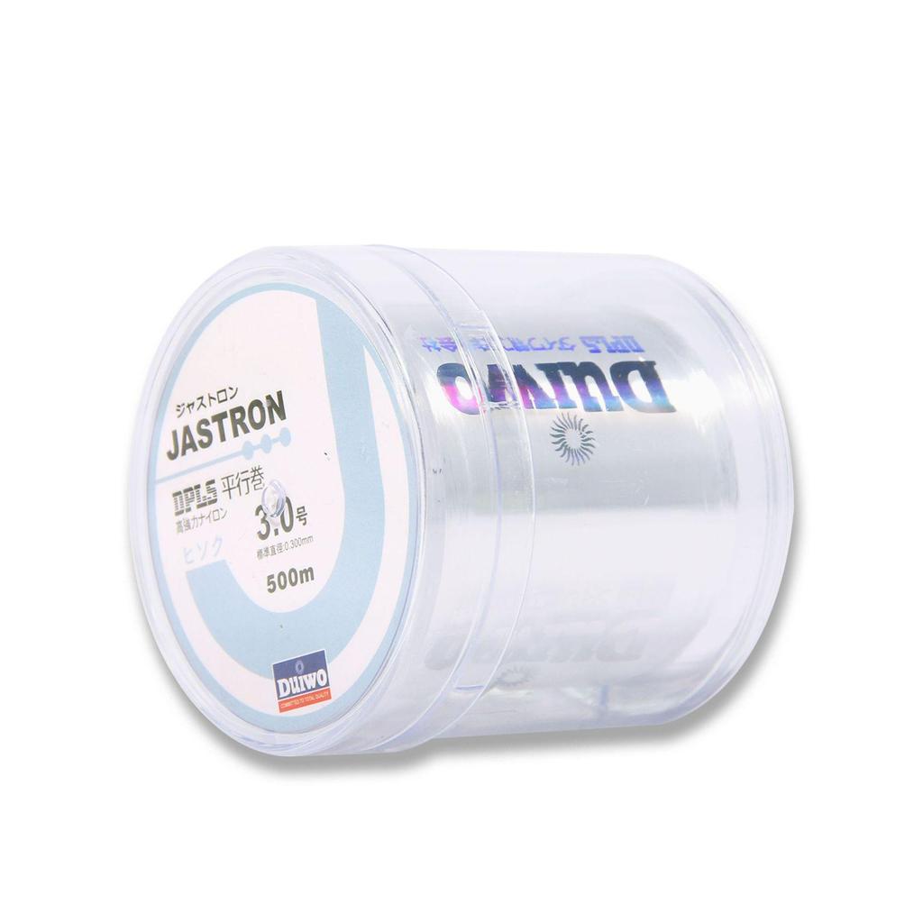 Brand Multi-Color Nylon Fishing Line - 500m Transparent Main/Leader Line, Various Specifications, Imported Raw Silk