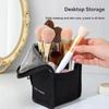 Portable Clear Lightweight Makeup Brush Toiletry Organizer Zippered Travel Cosmetic Organizer  Bag Makeup Brush Storage