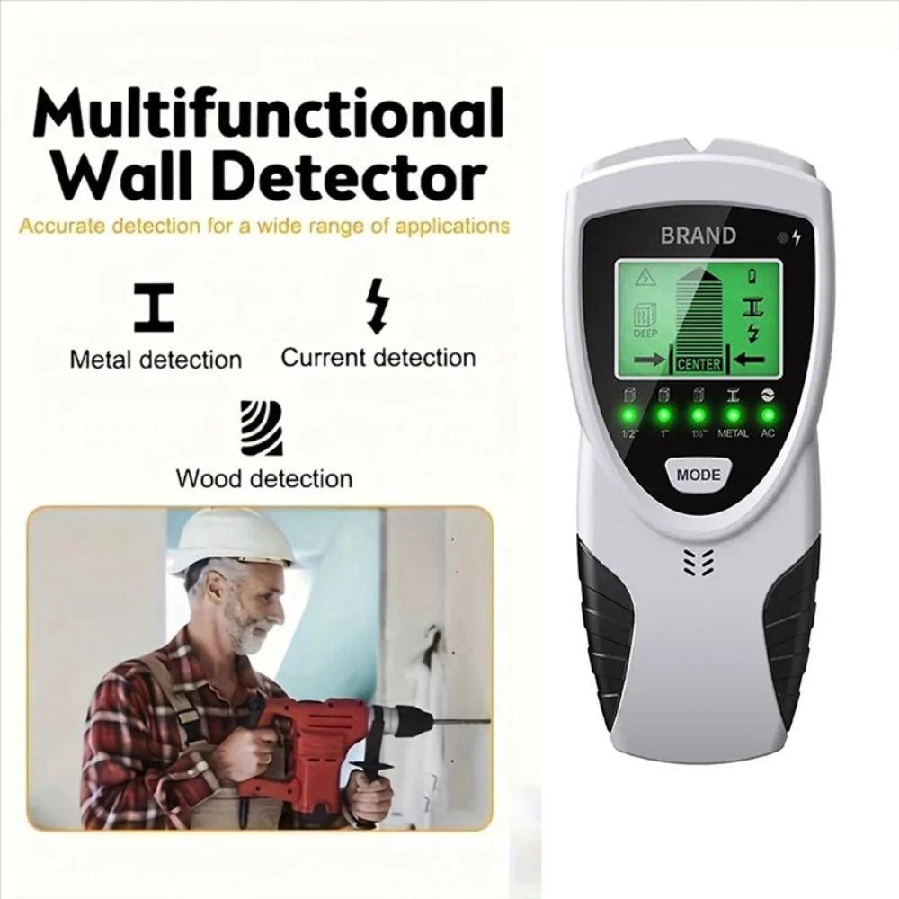 Accuracy AC Voltage Live Wire Detector 5 in 1 Wall Scanner Metal Detector for Studs  Industrial