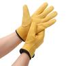 Work Gloves Sheepskin Leather Workers Work Welding Safety Protection Garden Sports Motorcycle Driver Wear-resistant Gloves