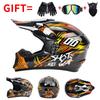 DOT Certified Full Face Off-Road Motorcycle Helmet Dirt Bike ATV Trail Riding Safety Gear