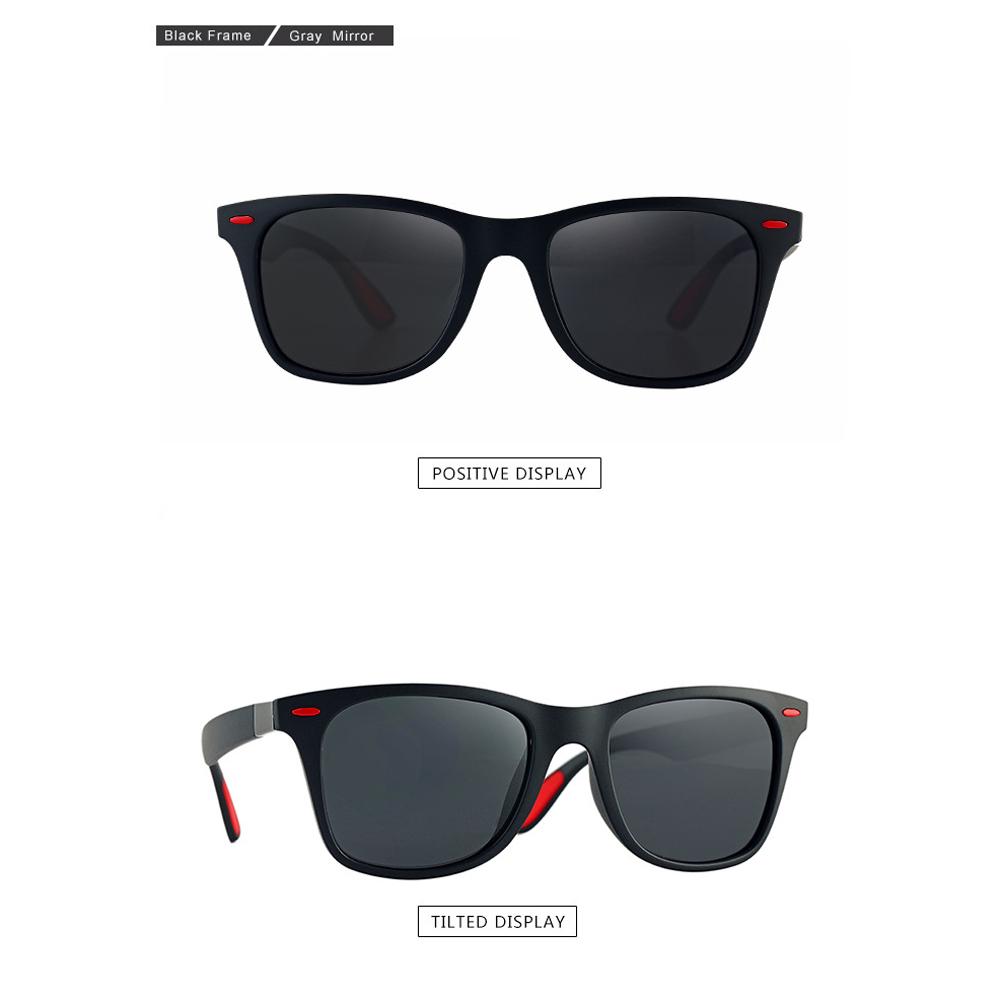 

Поляризованные, солнцезащитные очки для мужчин чёрный/красный