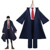 Anime Mashle Raymond Cosplay Costume 2025 Women Men Child Magic Coat Cloack Academy Uniforms Blue Robe Uniform Suit Party