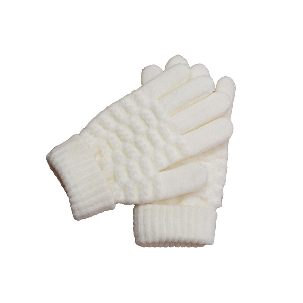 

Зимние перчатки, грелки для рук, однотонные, простой стиль, вязаные, с экраном, перчатки для девочек, модный аксессуар для одежды