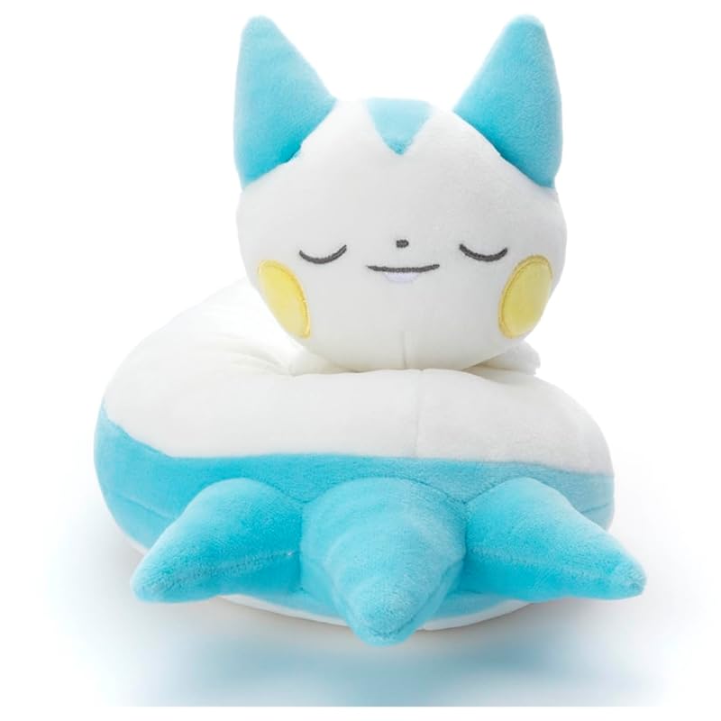 

Pokémon Sleeping Friend Plush Toy S Pachirisu, Width approx. 26cm