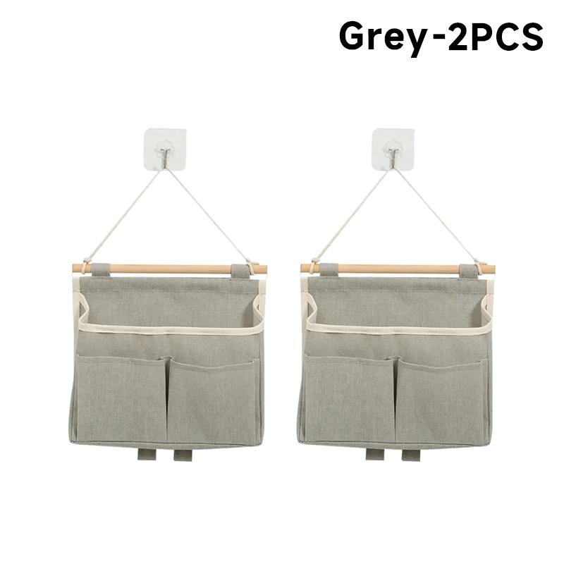 1/2/3PCS Wall Mounted Storage Bag Snack Storage Hanging Bag Sundry Storage Bag Underwear Storage Bag Home Decoration