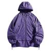 Summer Thin Sunscreen Clothing Men's Hooded Casual Loose Skin Clothing UV Protection Sunscreen Clothing Men's Jacket Sunshade