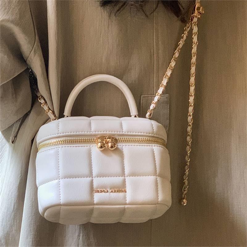 IELGY Ladies Chain Shoulder Messenger Box Bag