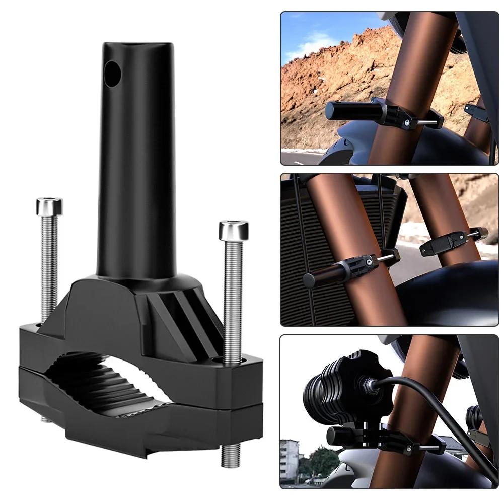 Motorcycle Bracket Bumper Mount Clamp Motorcycle Headlight Mount Bracket Adjustable Led Light Bracket Holder Support Extension