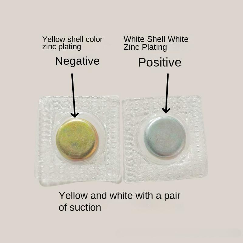 10 chiusure magnetiche per cucito - chiusure in metallo invisibili per abbigliamento e borse, artigianato facile da usare, accessori fai da te