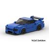 Building Block Car MOC-84758 Nisang R34 Skyline GT-R 8 Grid Car Assembly Model