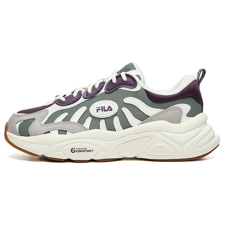 FILA Keppler Mesh, Textile, Leather Low top Casual Shoes Women s Gray F12W232129FBP 36