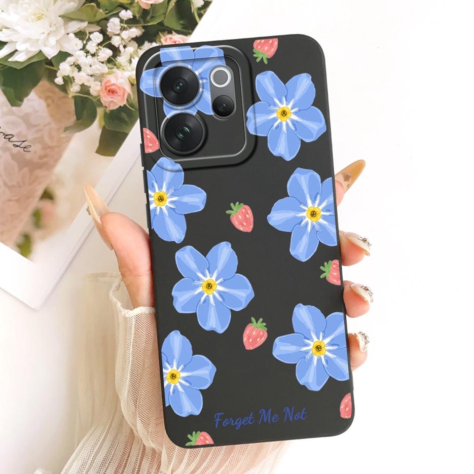 For Vivo V70 5G Case V2538 Luxury Art Painted Cover Soft Silicone Case For Vivo V70 Elite V2548 V 70 VivoV70 FE V70FE V2550 Bags