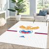 Red-style Russian Emblem Square rugs are a great choice for living rooms, bedrooms, home décor, and as gifts.
