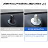4pcs Car Alloy Door Lock Pins Lock Pin Screw Knob for Mercedes Benz C W205 GLC GLE E W213 CLA GLA A Class Modified Accessories