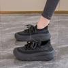 Flying woven mesh popular coconut shoes women's new breathable soft-soled sneakers platform running shoes women's shoes