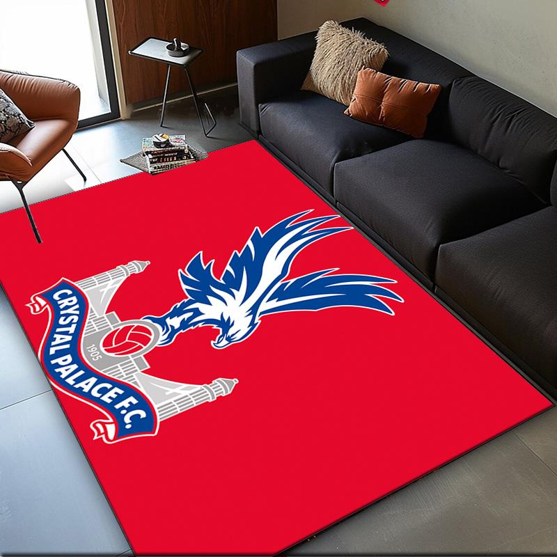 Crystal Palace Football Club Carpet, Chair Rug,Rug for Office Bedroom living rooms, Doormat decor Fan Gift Christmas Gift