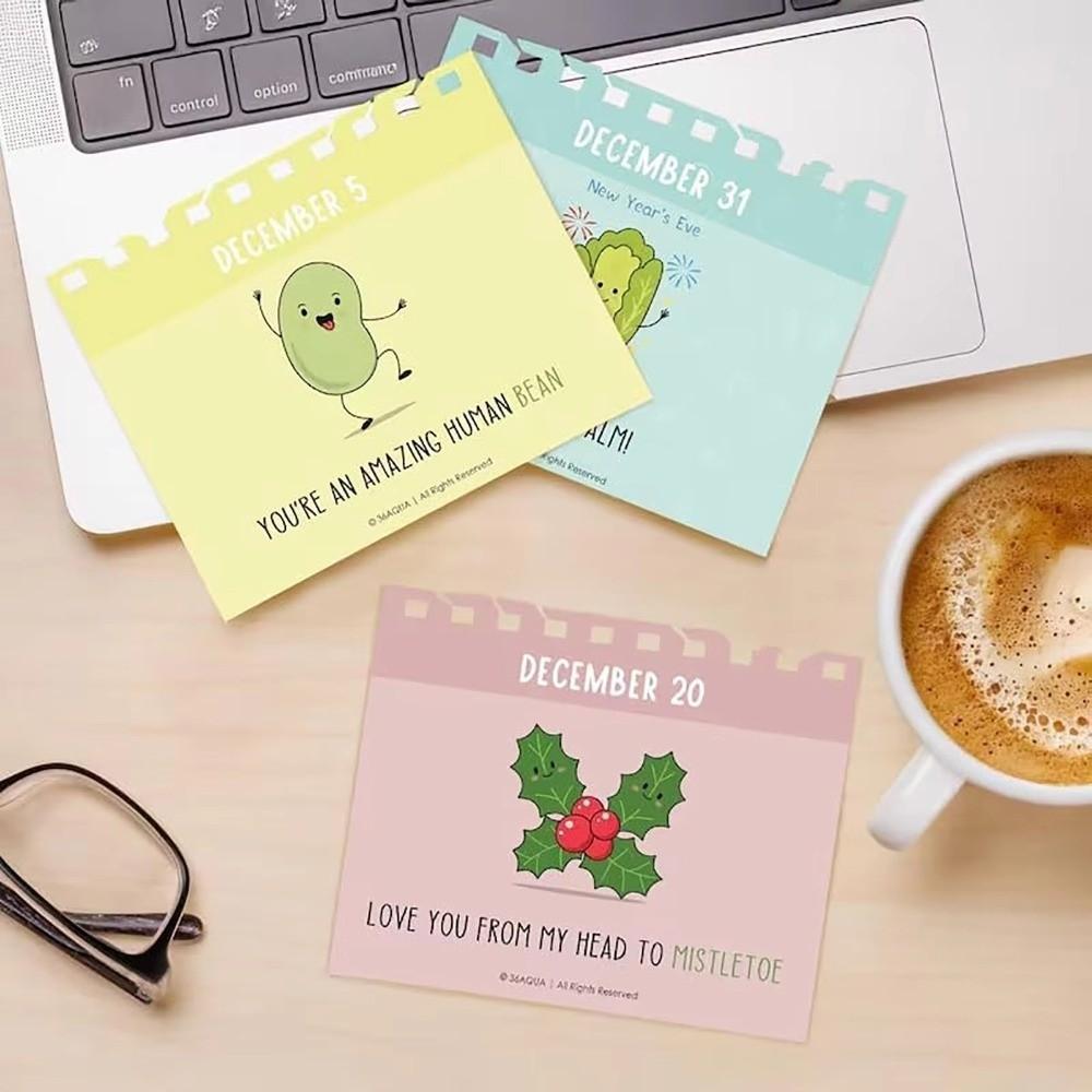 365 New Puns Punny Motivational Desk Calendar 2026 Daily Tear Off Desk Calendar  Desktop Ornaments