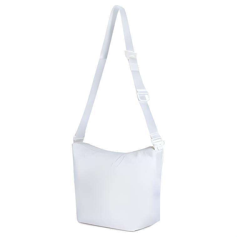 Adidas Polyester Handbag, Shoulder Bag Medium Unisex White JM7231