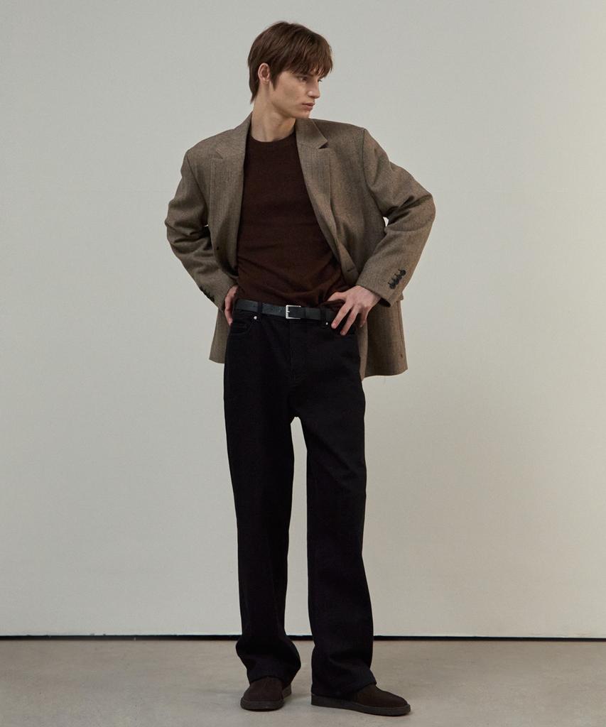 Mindbridge [Couture] Herringbone Oversized Jacket